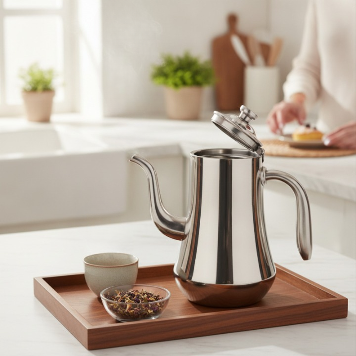Théière Inox - Nordique Acier Inoxydable