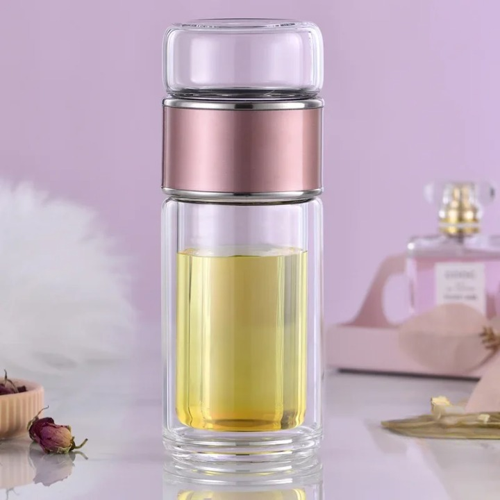 Bouteille en verre, Infuseur Thé