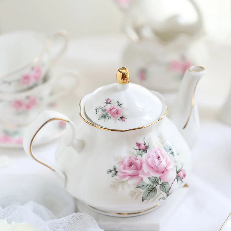 Théière Porcelaine Rose 500ml