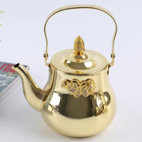 Théière Marocaine Inox Grande Capacité