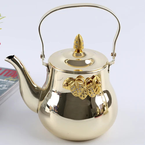 Théière Marocaine Inox Grande Capacité