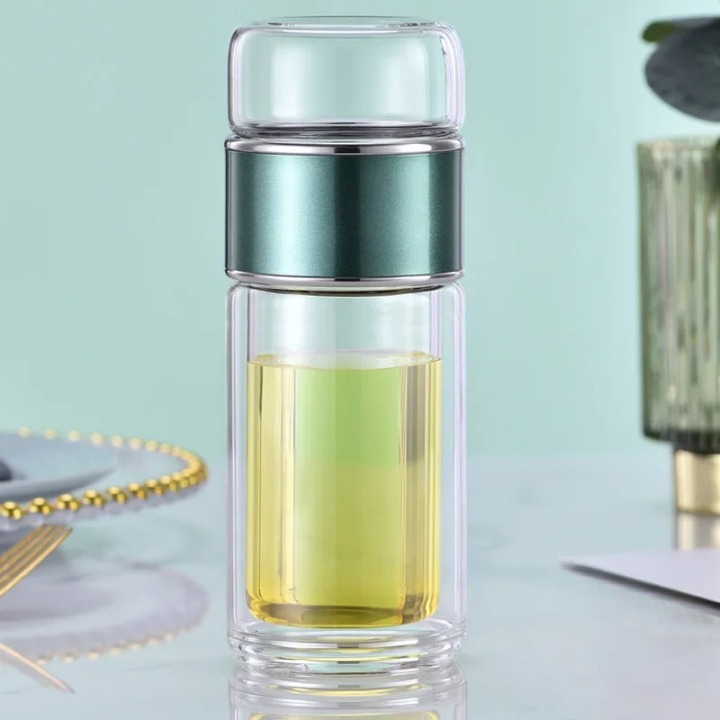 Bouteille en verre, Infuseur Thé