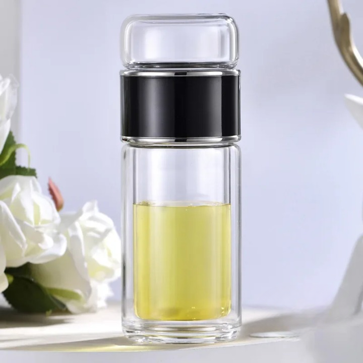 Bouteille en verre, Infuseur Thé