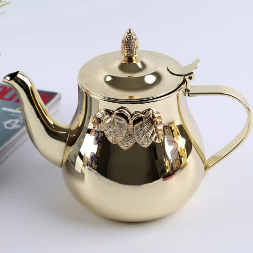 Théière Marocaine Inox Grande Capacité