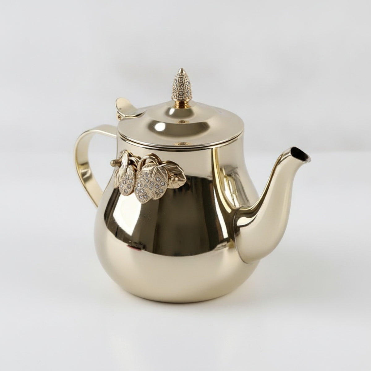 Théière Marocaine Inox Grande Capacité