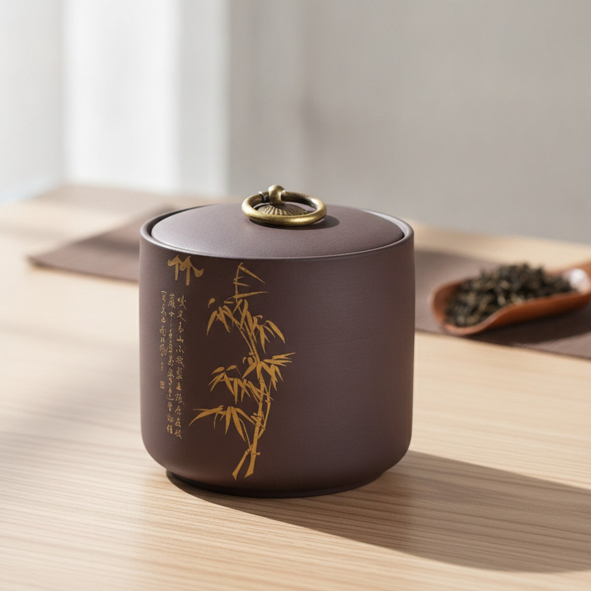 Boîte Thé Argile Violette Hermétique