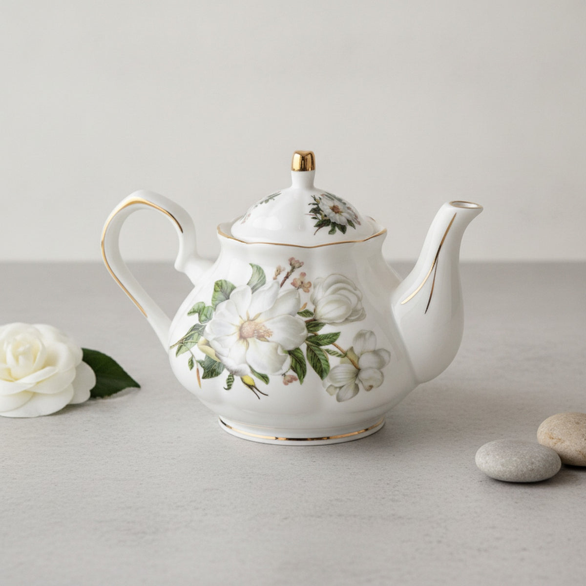 Théière Porcelaine Rose 500ml