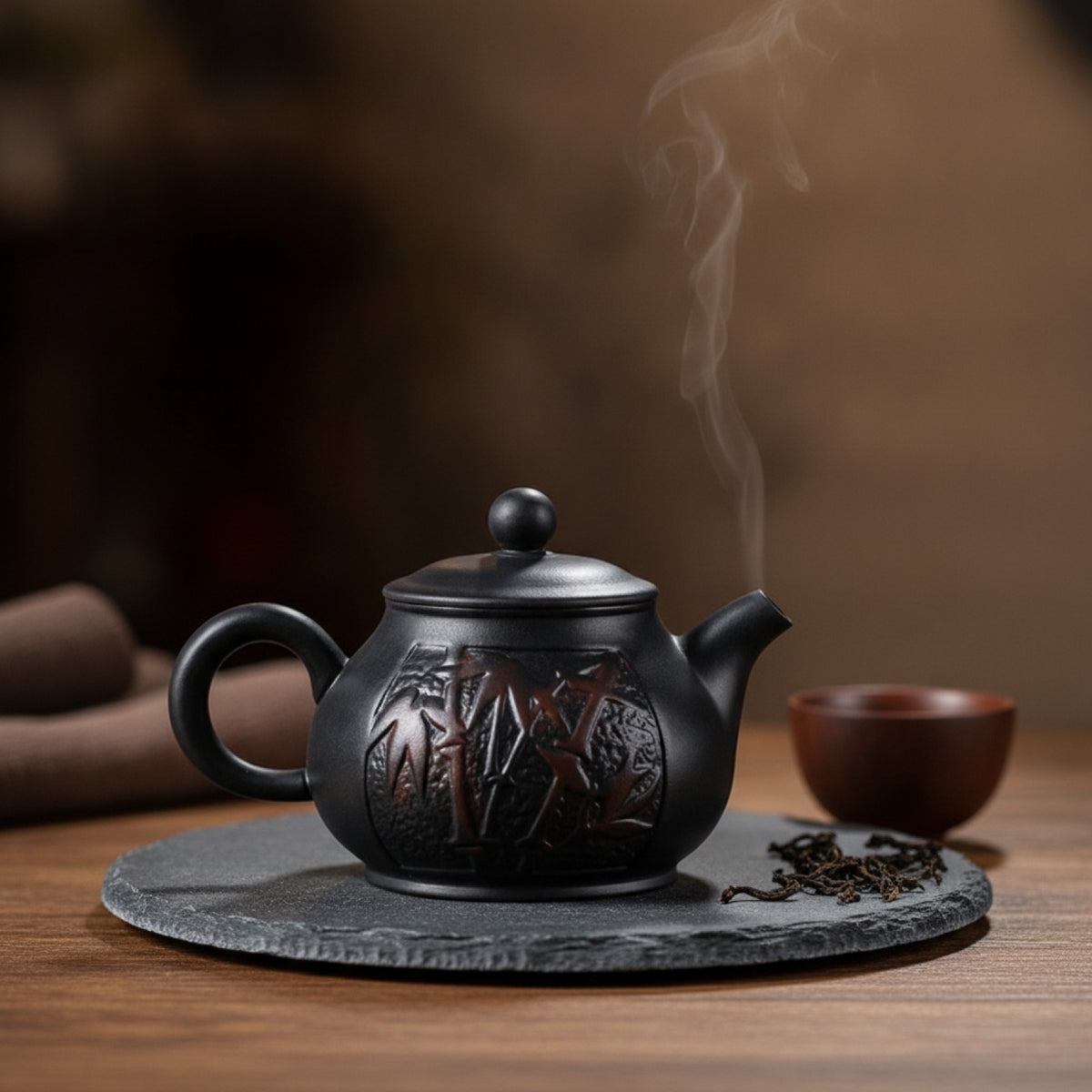 Théière Jianshui Argile Violette Artisanale 220ML