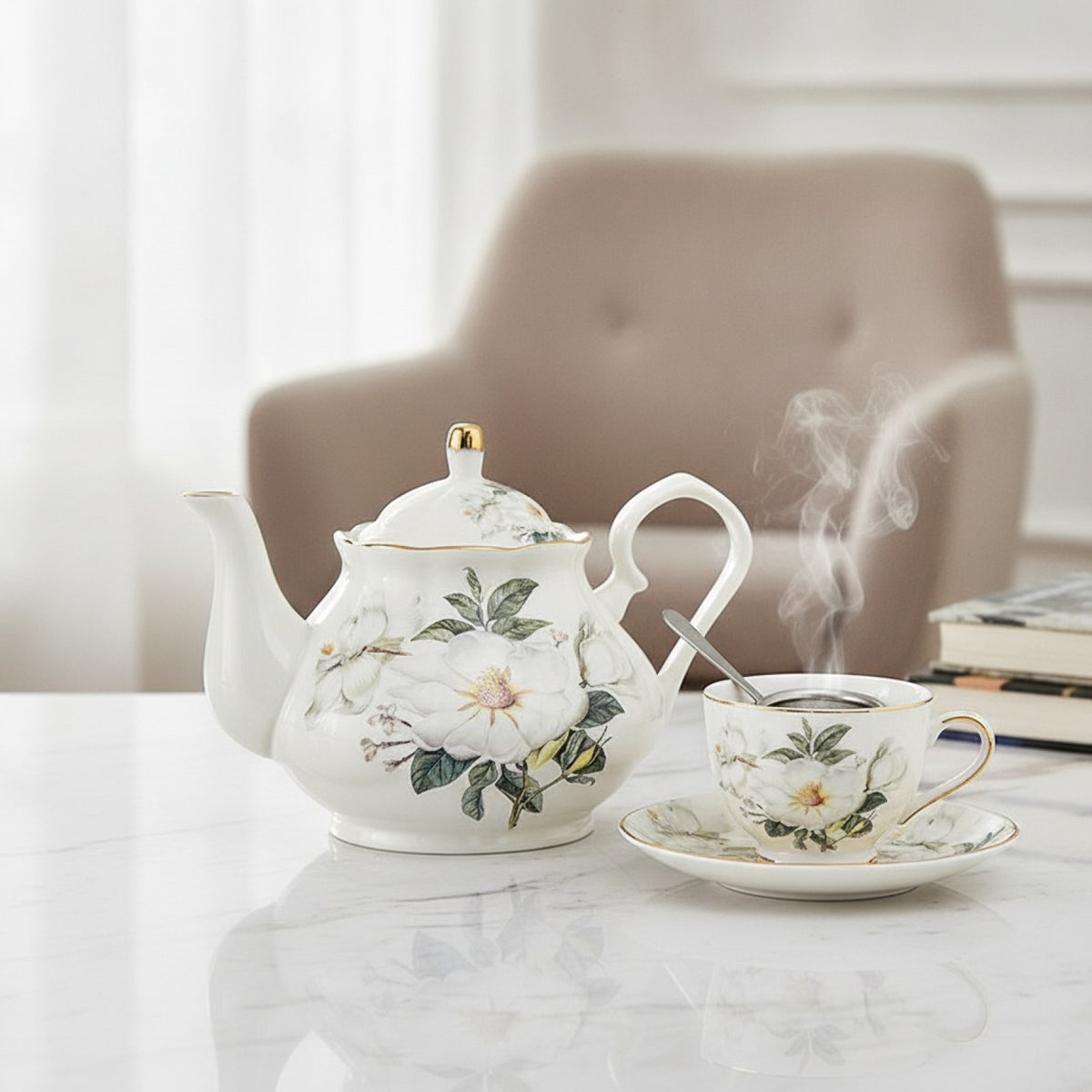 Théière Porcelaine - 400ML