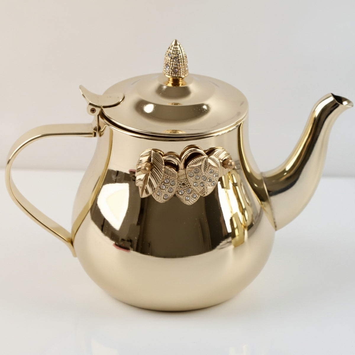 Théière Marocaine Inox Grande Capacité