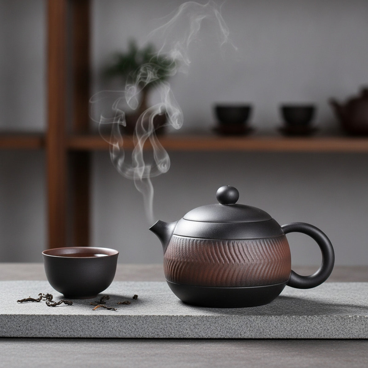 Théière Jianshui Argile Violette Artisanale
