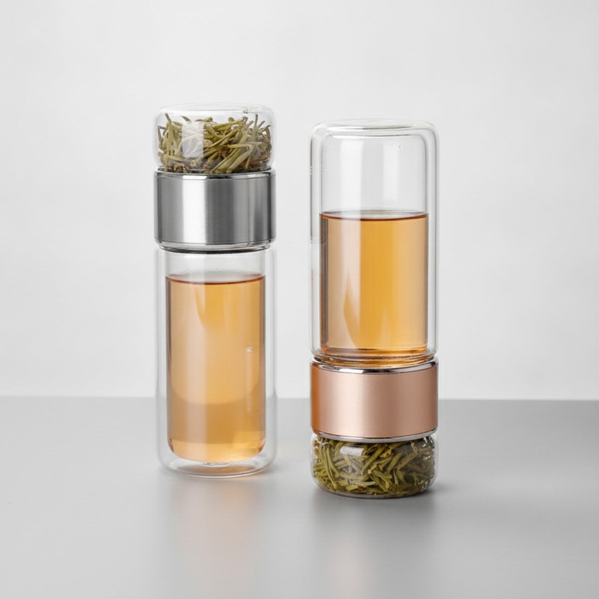 Bouteille en verre, Infuseur Thé