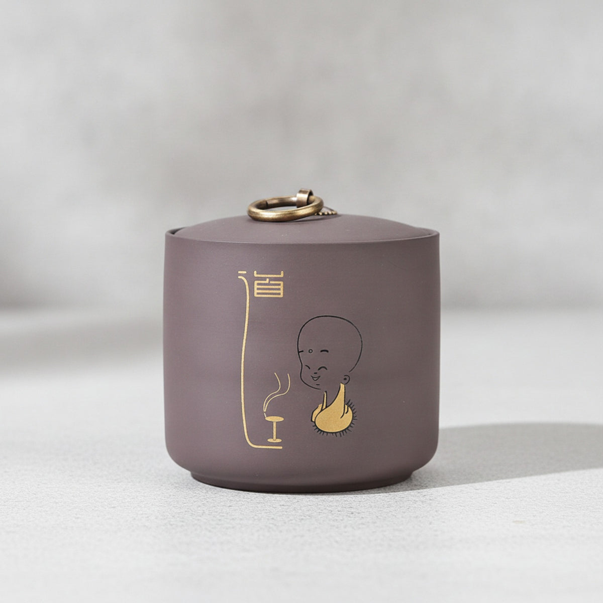 Boîte Scellée Argile Violette - Conservation Thé