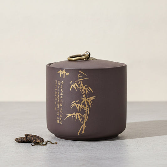 Boîte Thé Argile Violette Hermétique