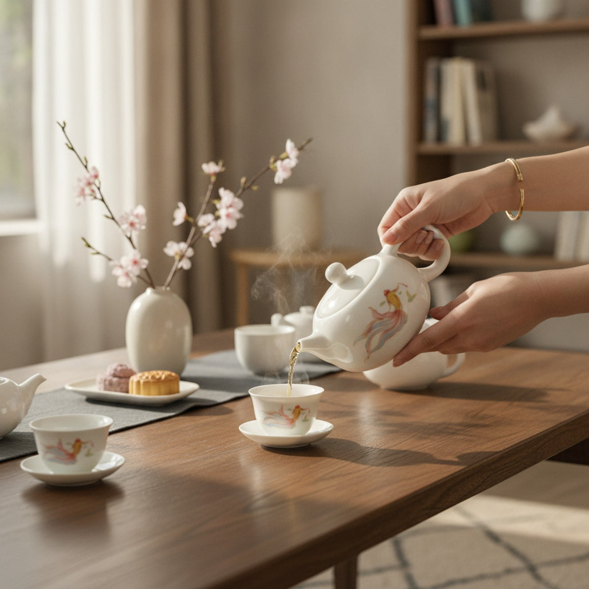 Théière  Porcelaine Blanche 190ml