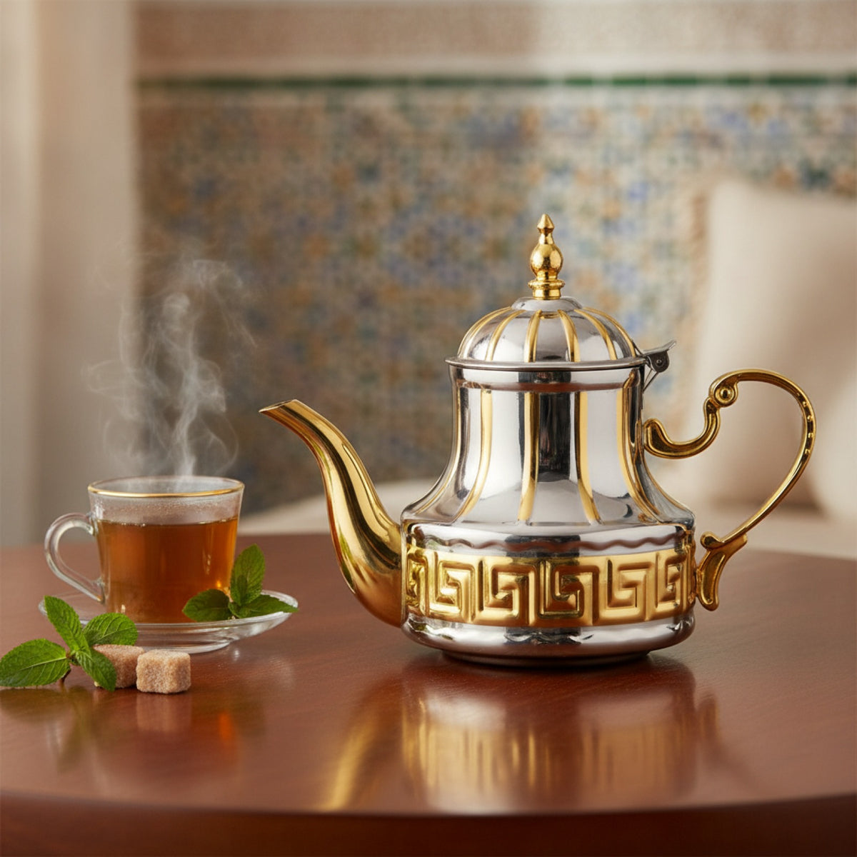Théière Arabe Élégante 800ml
