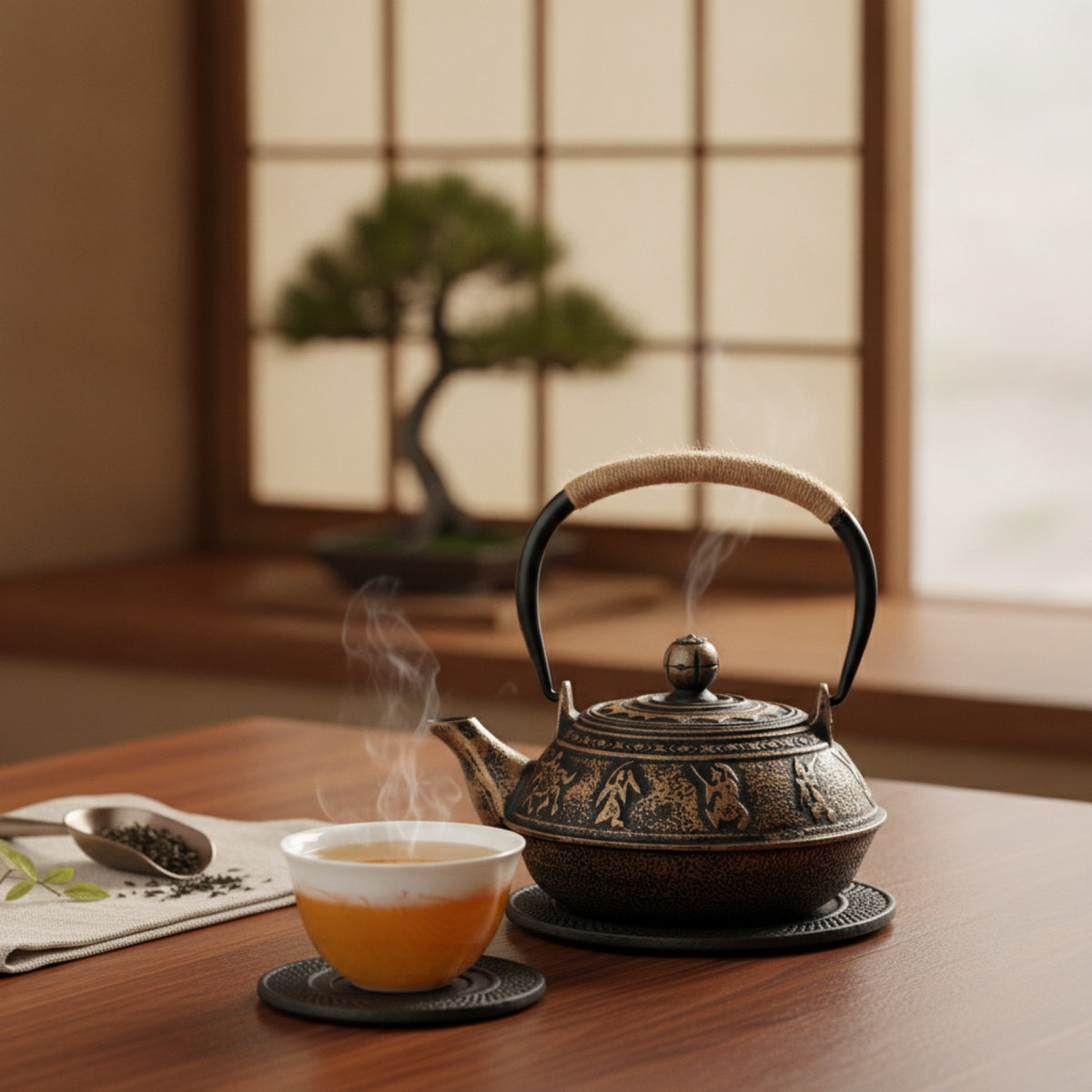 Théière en Fonte Japonaise 900ml