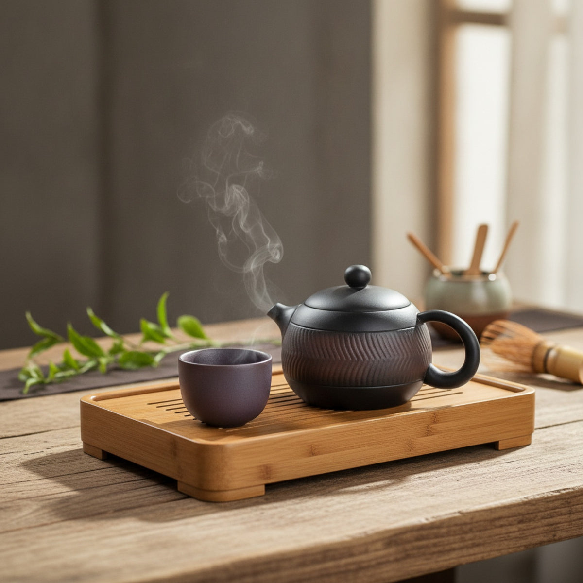 Théière Jianshui Argile Violette Artisanale