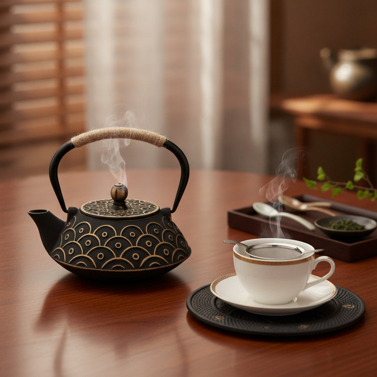 Théière en Fonte Japonaise 900ml