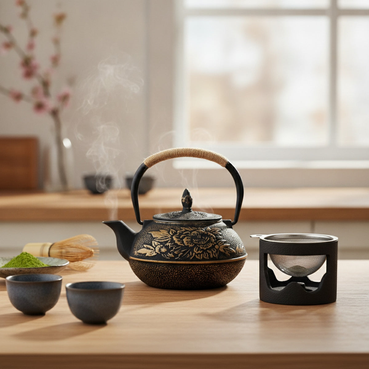 Théière en Fonte Japonaise 900ml