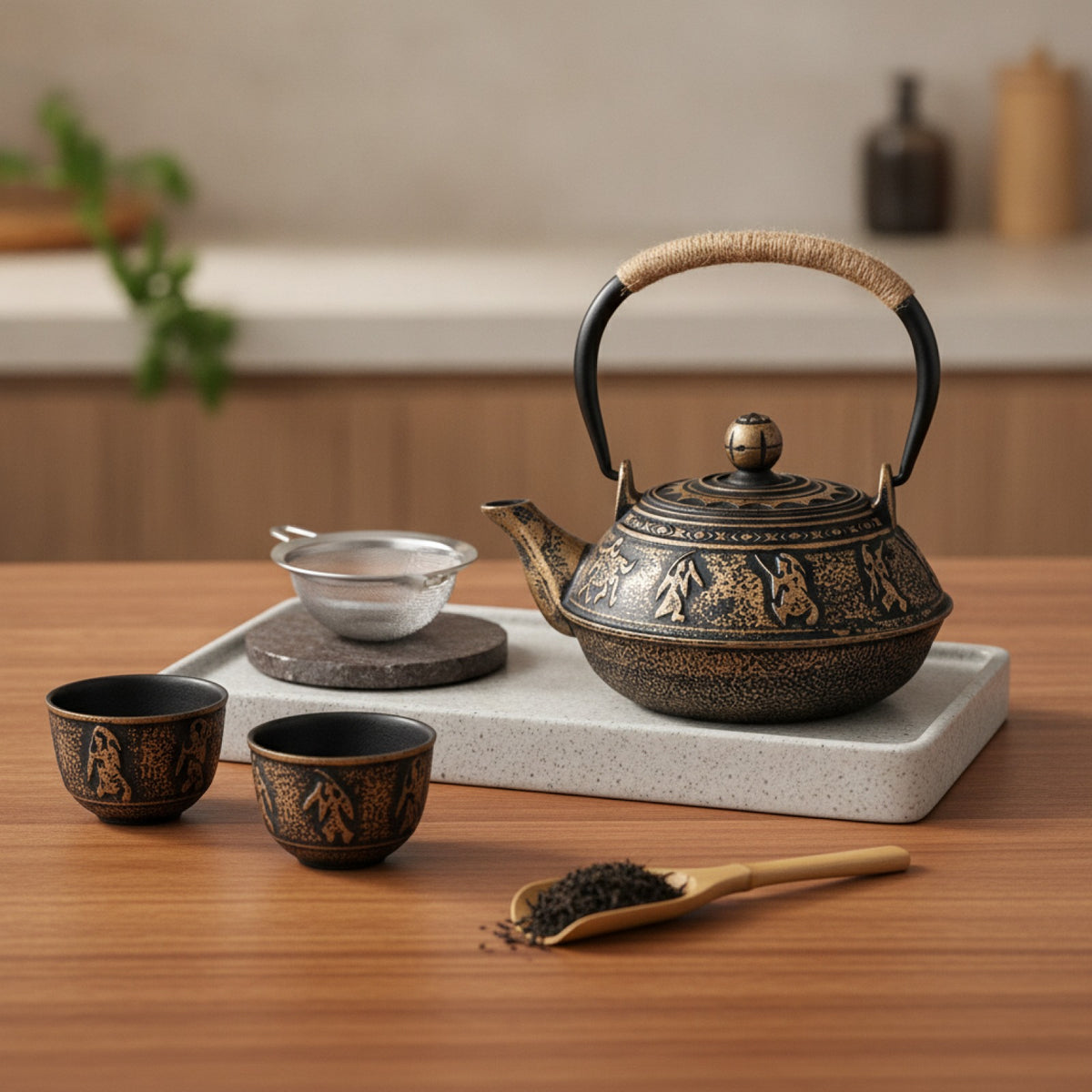 Théière en Fonte Japonaise 900ml