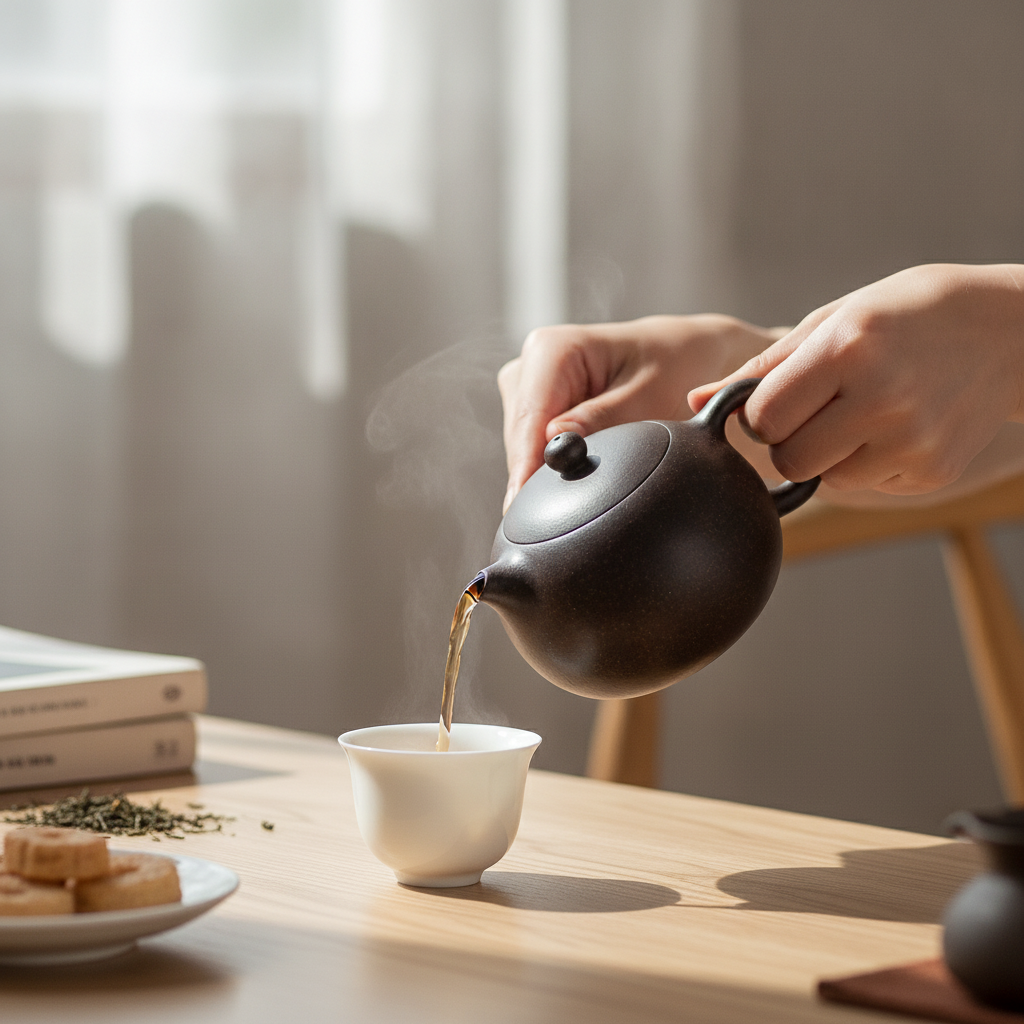 Une Théière, un rituel, un instant à soi