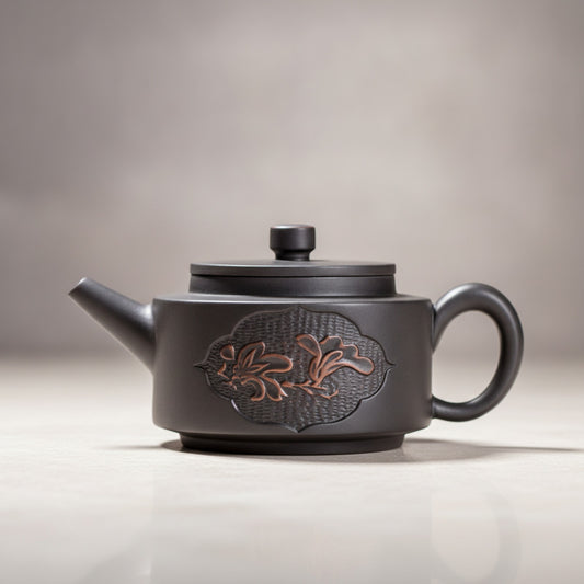 Théière Jianshui Argile Violette 200ml - Artisanale