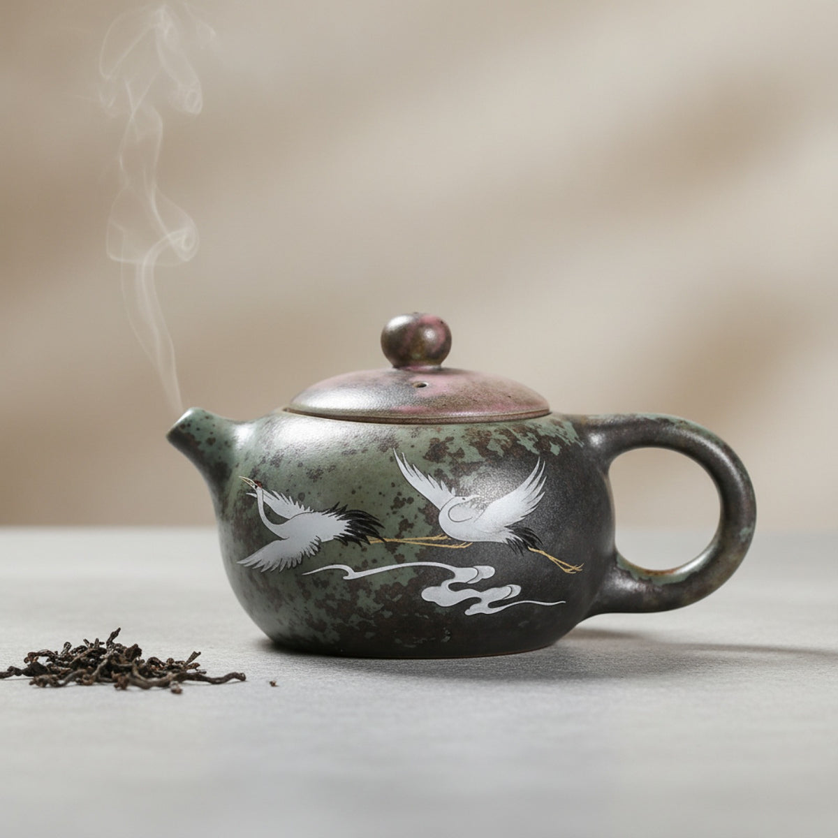 Théière Céramique Vintage Chinoise
