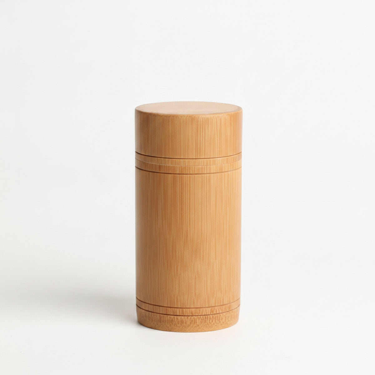Boîte à Épices Ronde Bambou Artisanal