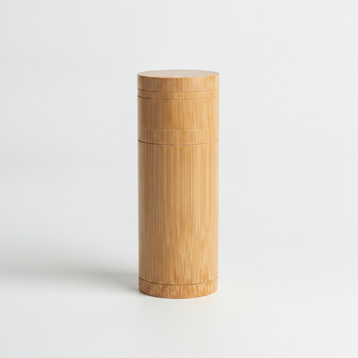 Boîte Cylindrique Bambou Artisanale