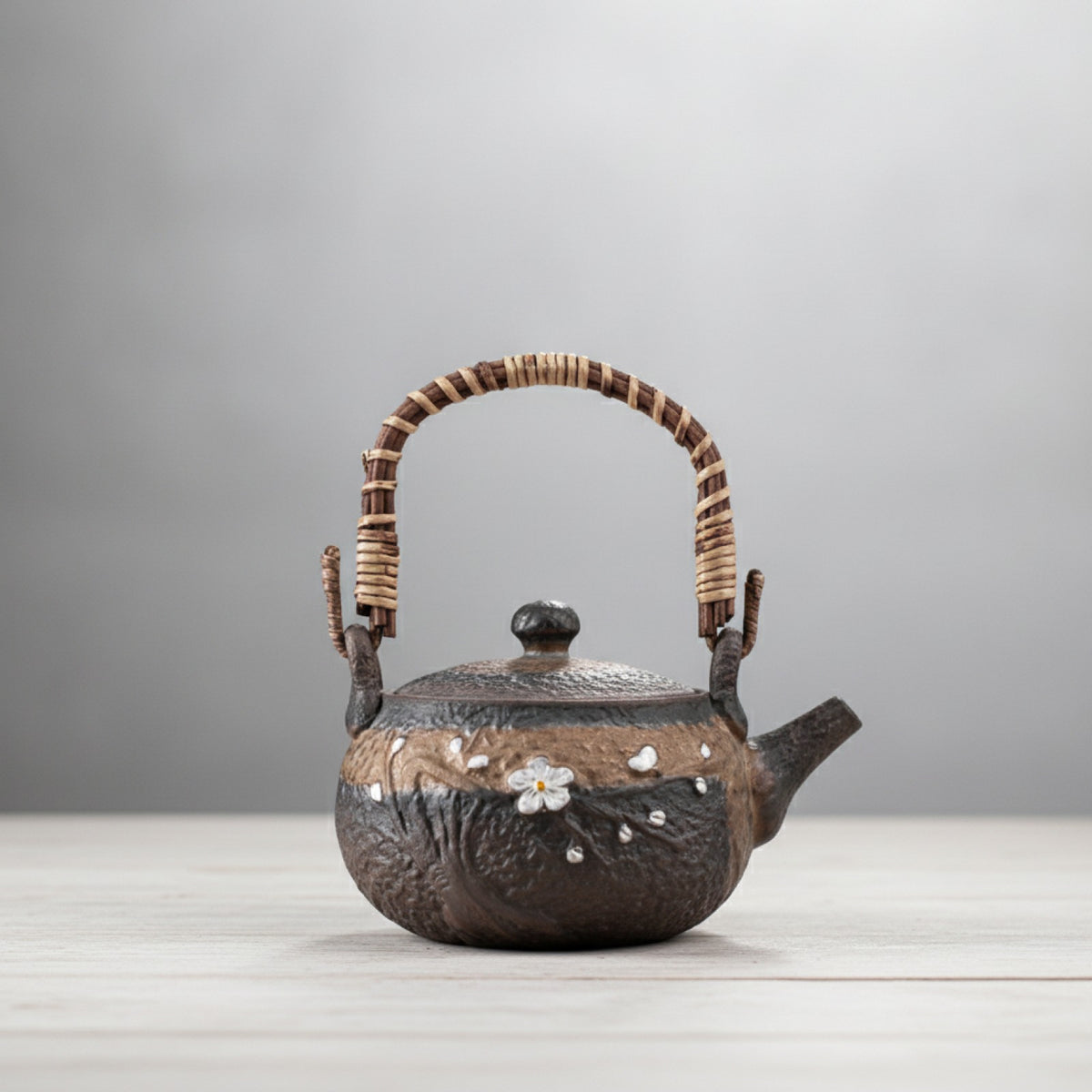 Théière Japonaise Émaillée Artisanale