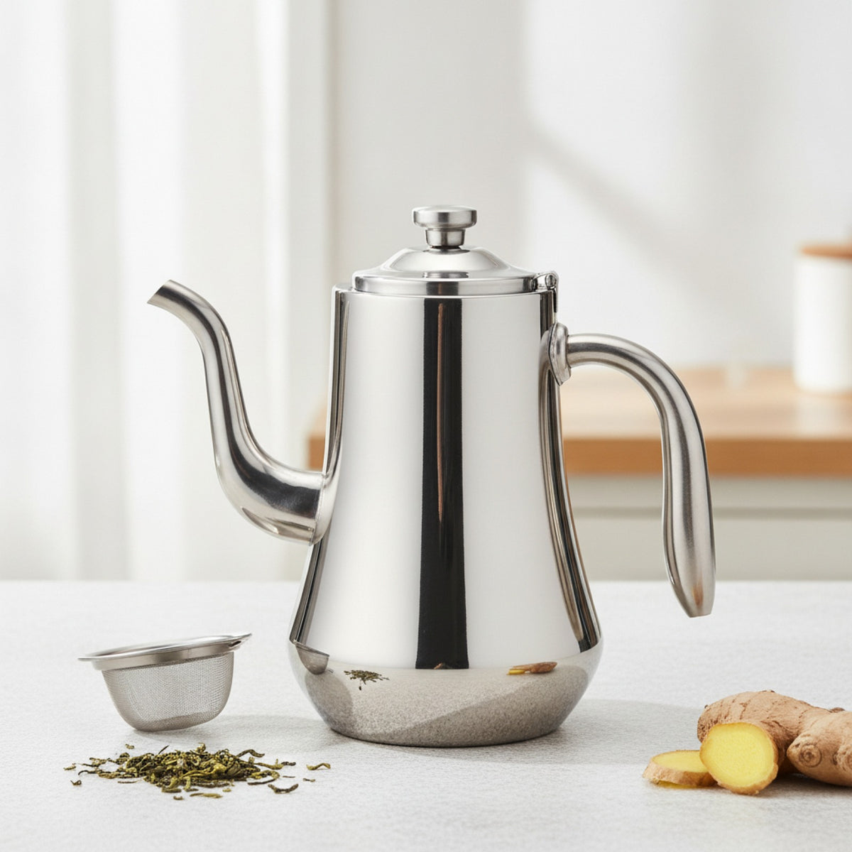 Théière Inox - Nordique Acier Inoxydable