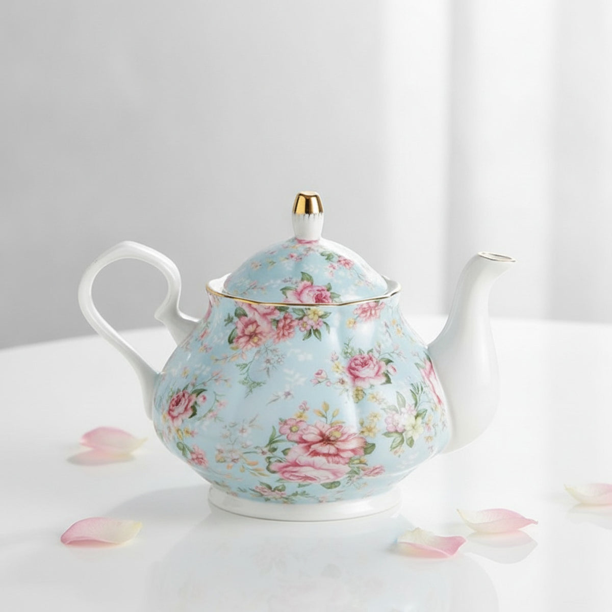 Théière Porcelaine 400ML - Élégance Européenne
