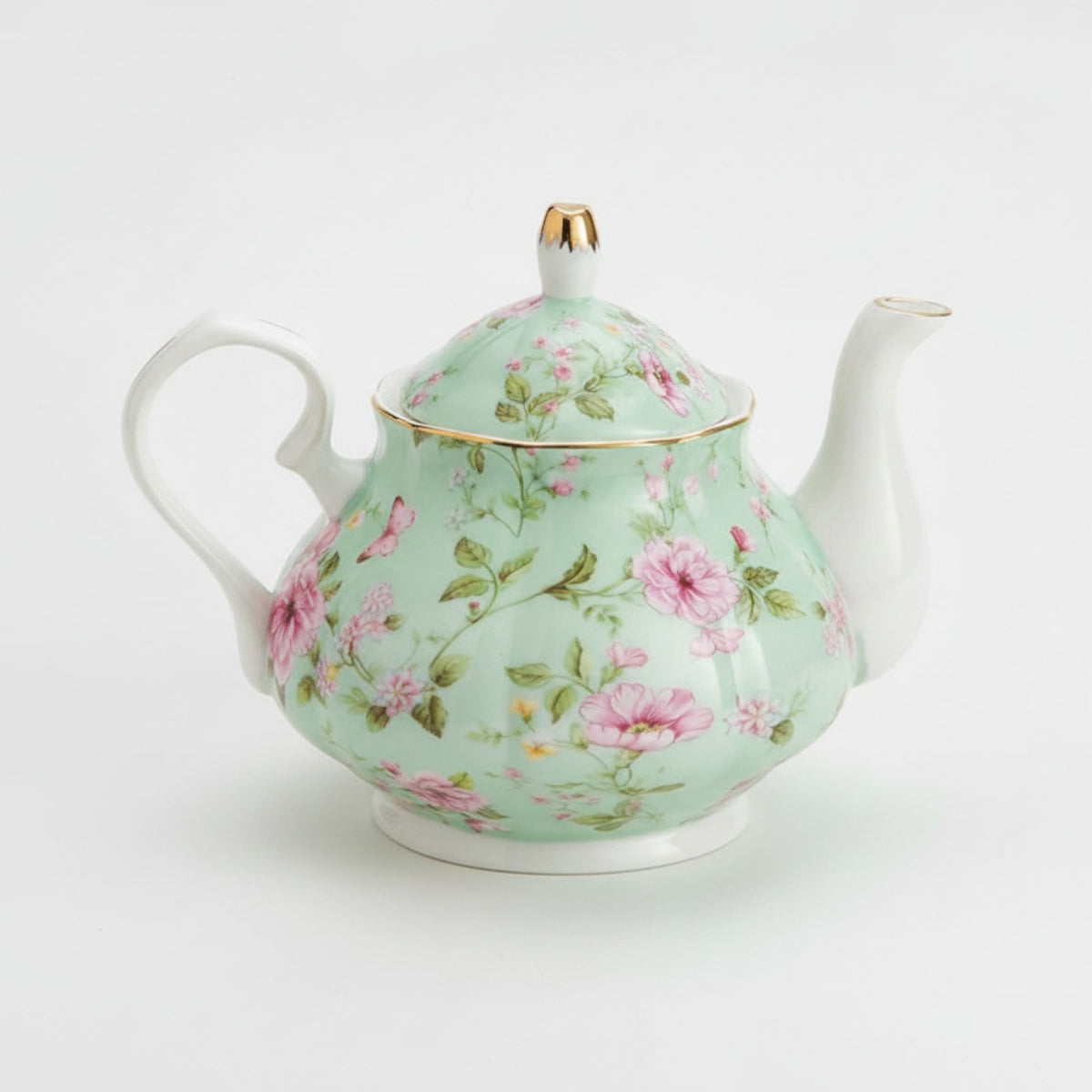 Théière Porcelaine Verte 400ML