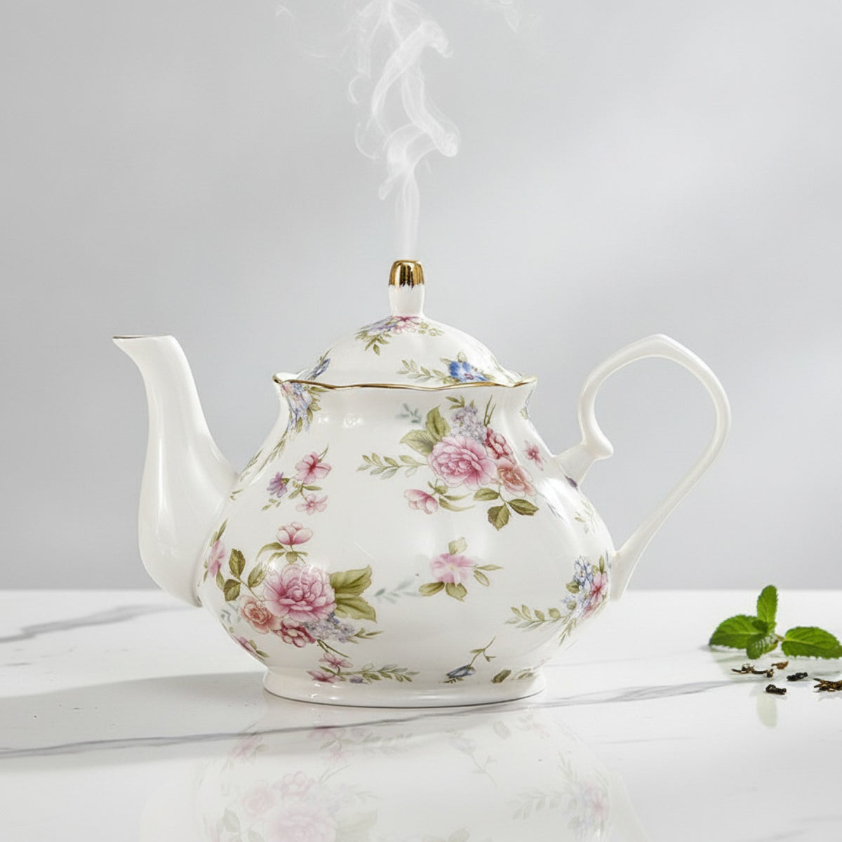 Théière Porcelaine Blanche - 400ML