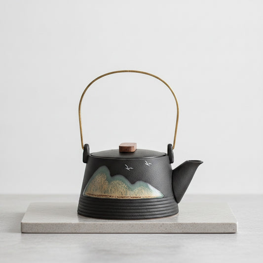 Théière Japonaise Céramique 290ml - Artisanale