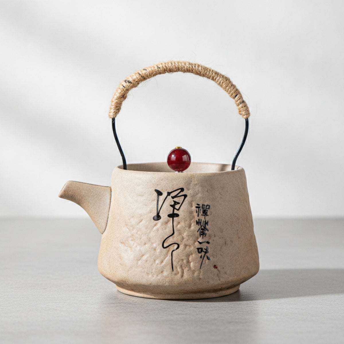 Théière Japonaise Rétro Céramique Brute