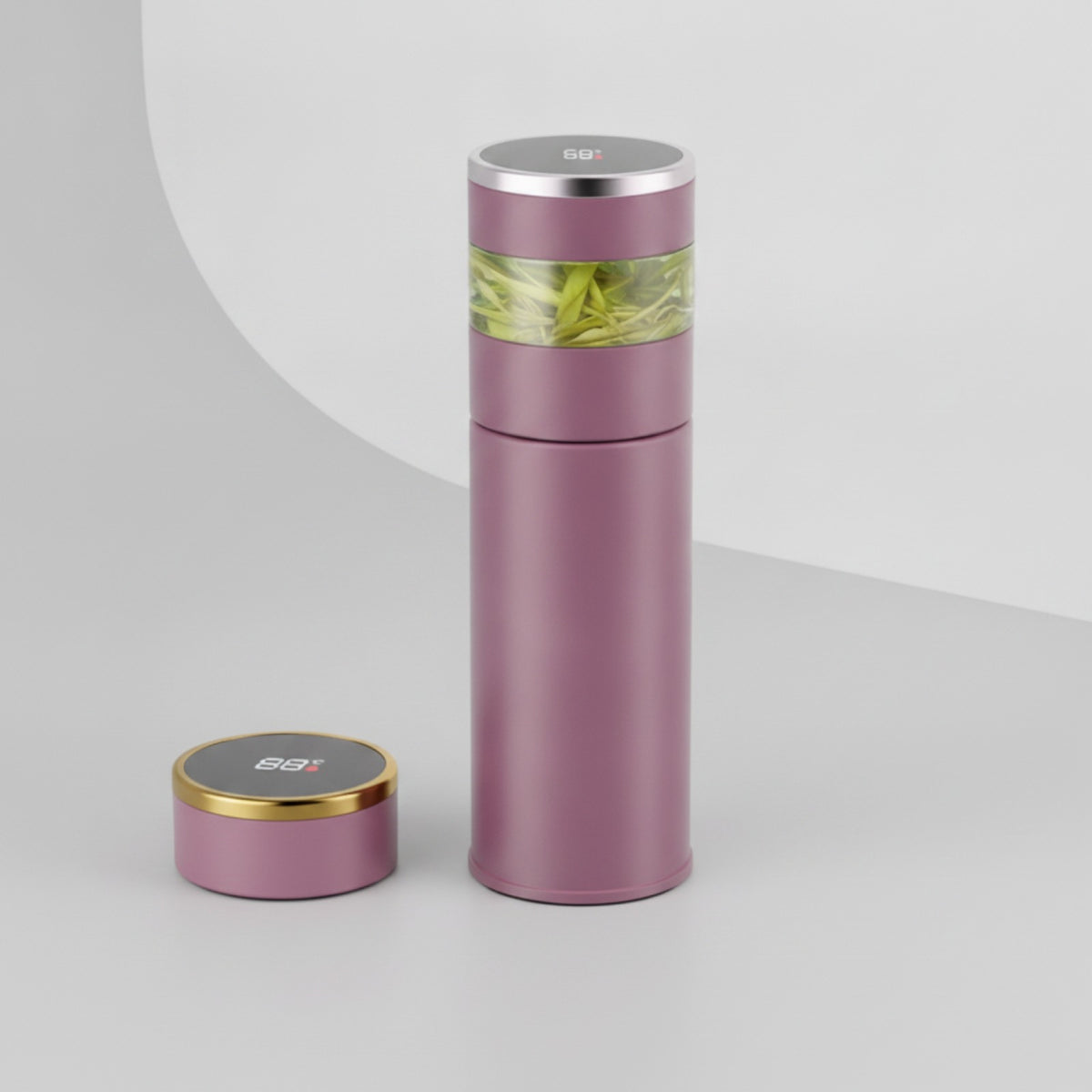 Thermos Intelligent Rose 450ML avec Indicateur LED